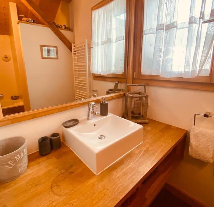 Chalet La Grange Seytroux Extérieur photo
